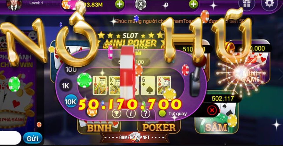Nổ hũ mini poker - Kết hợp poker và tính năng đầy bất ngờ